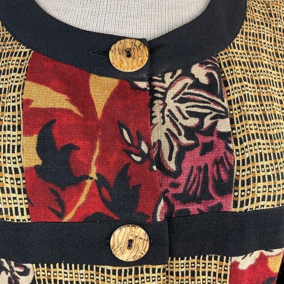 Carole Little Matching Button Down Top and Pants EUC - Picture 3 of 12